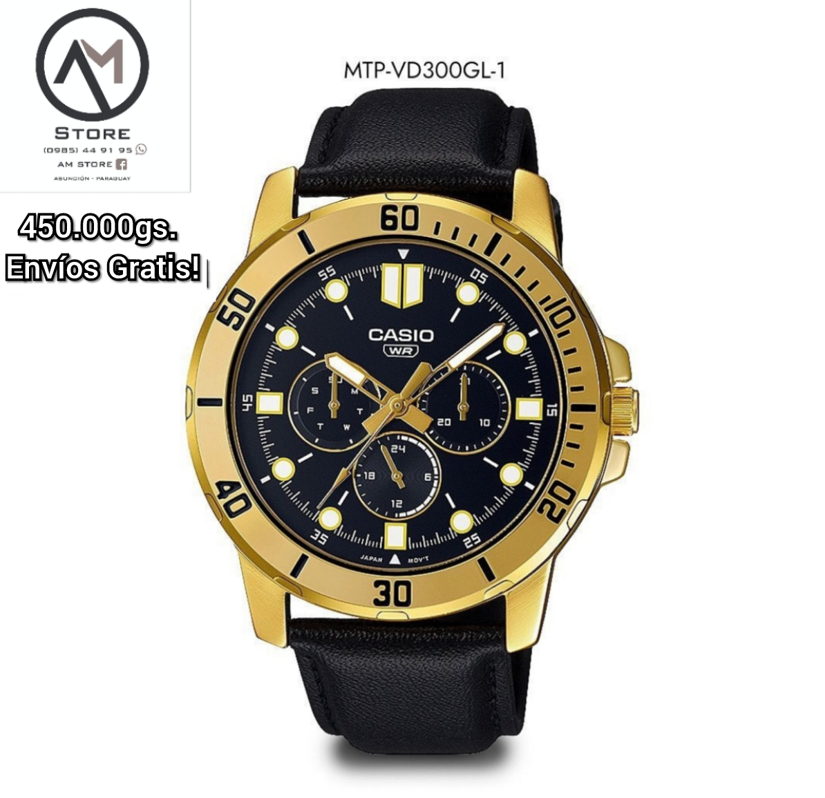 Casio MTP-VD300GL-1EUDF